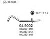 ASSO 04.9002 Exhaust Pipe